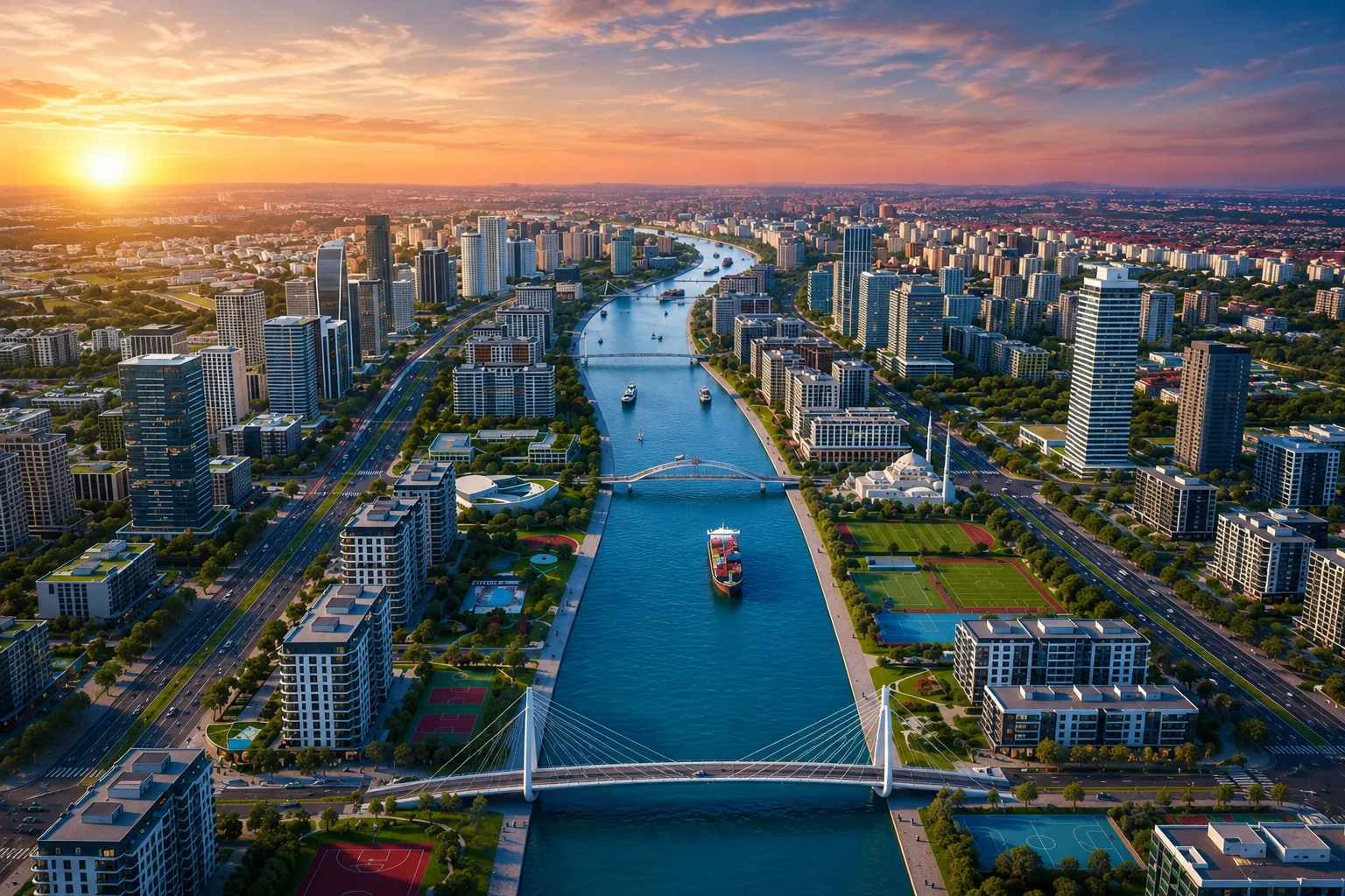 Kanal İstanbul'a
Komşu